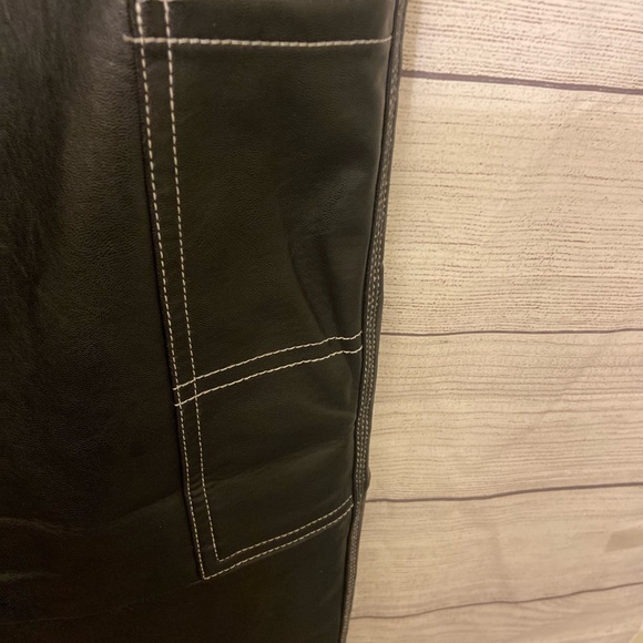 Simonett Kika Vegan Leather Pants Medium - Picture 11 of 13